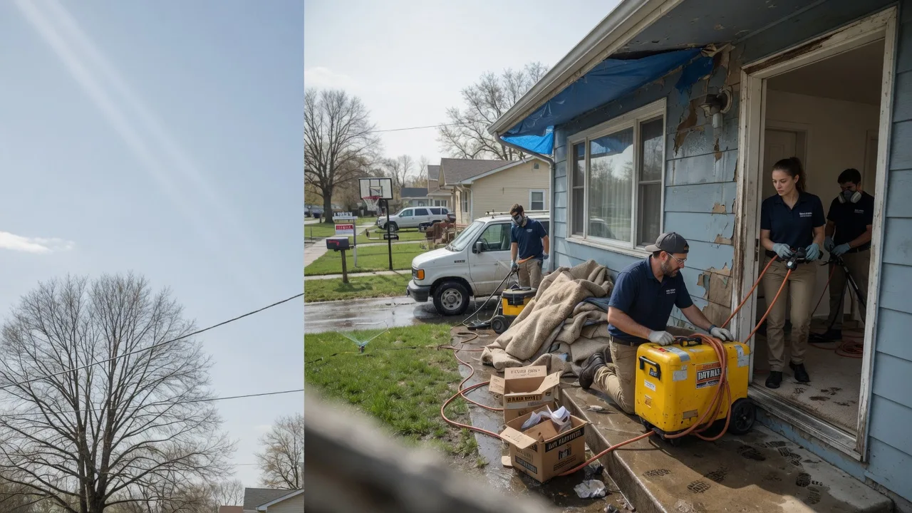 Basement Flood Cleanup in Old Glory, TX near me